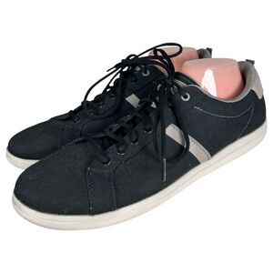 Crocs Torino 203962 Black Grey Dual Comfort Lace Up Sneakers Men's Size 12